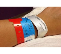 Hospital Wrist Bands